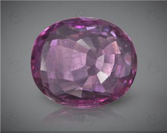 NATURAL  UNHEATED & UNTREATED  PINK SAPPHIRE (MANAK) CERTIFIED 2.00 carats (DIN 83870 )